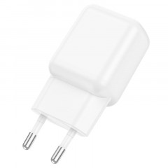 Мережевий зарядний пристрій Hoco C96A USB/2.1A (White)
