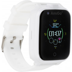 Детские умные часы AmiGo GO006 GPS 4G WIFI (White)