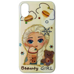 Beauty Girl TPU iPhone X/Xs Elsa