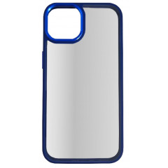 Чохол Defense Clear Case iPhone 12/12 Pro (синій)