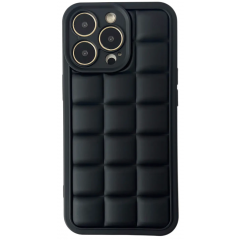 Чохол Silicone Inflatable for iPhone 12 Pro (black)