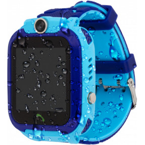 Дитячий розумний годинник AmiGo GO002 Swimming Camera (Blue)