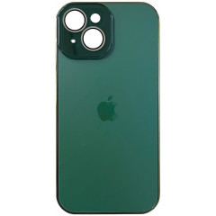 Glass Case  MagSafe  iPhone 15  (Cangling Green)