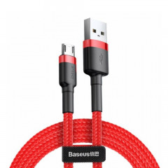 Кабель Baseus Cafule USB for Micro 1.5A 2m (Red) CAMKLF-C09