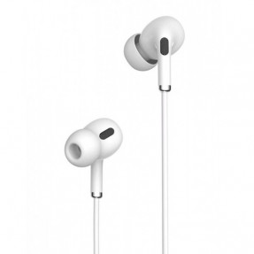 Вакуумні навушники-гарнітура Konfulon IN21 Type-C (White)