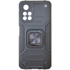Чохол Hard Defence + підставка Poco M4 Pro / Xiaomi Redmi Note 11 (чорний)