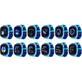 Дитячий розумний годинник AmiGo GO005 4G WIFI Thermometer (Blue)