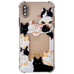Case Animal Pocket Case для iPhone  X/Xs Cats