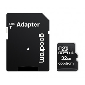 Карта пам'яті Goodram micro SDHC UHS-I 32gb (10cl) + adapter