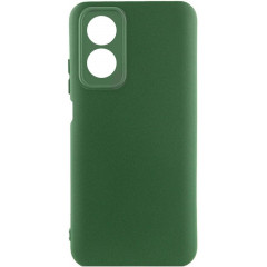 Чохол Silicone Case Oppo A17 (темно-зелений)