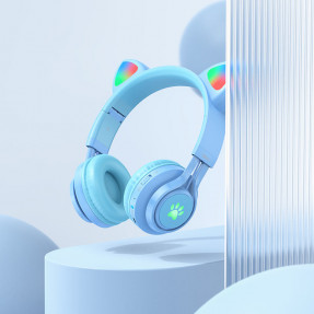 Накладні навушники Hoco W39 (Blue)