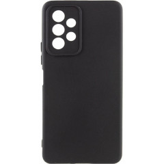 Чохол Silicone Case Samsung Galaxy A52 (чорний)