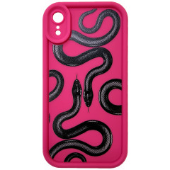 TPU Snake iPhone Xr Pink