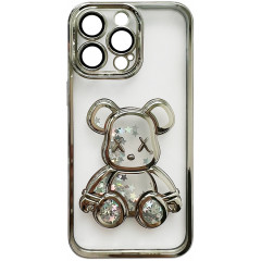 Case Shining Bear for iPhone 12 Pro (Silver)