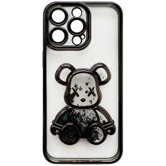 Case Shining Bear for iPhone 12 Pro Max (Black)
