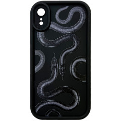 TPU Snake iPhone Xr Black