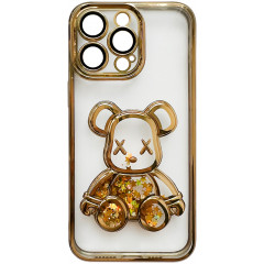 Case Shining Bear for iPhone 12 Pro Max (Gold)