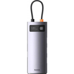 USB-хаб Baseus Metal Gleam 4-in-1 (USB to 4xUSB 3.0) WKWG070013