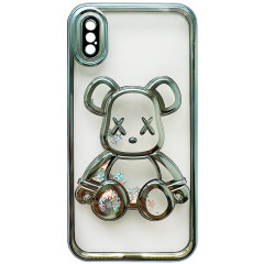 Case Shining Bear for iPhone X/Xs (Siera blue)